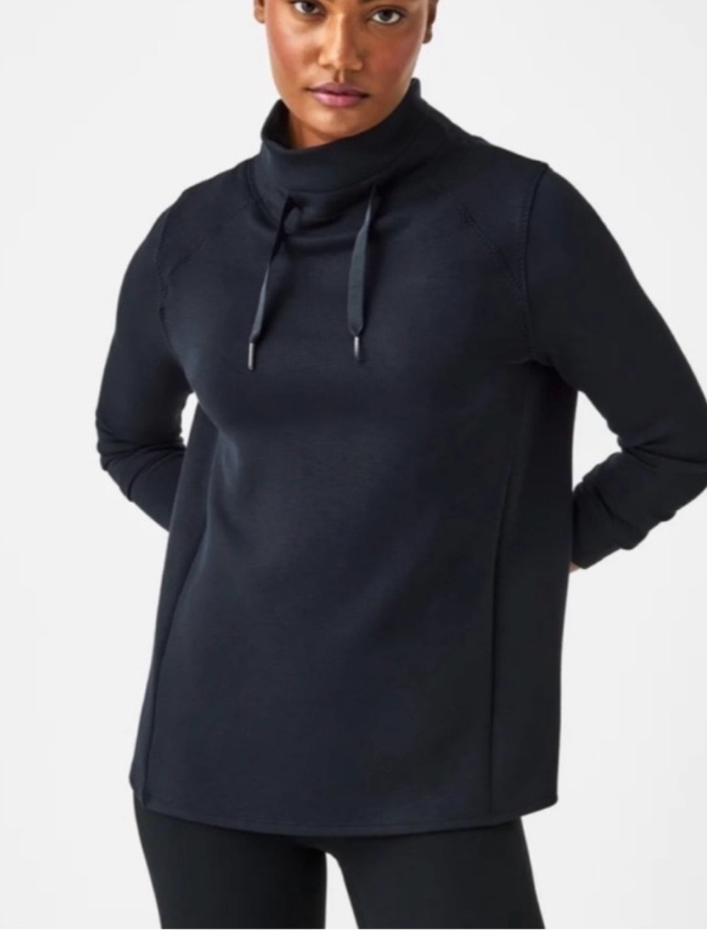 SPANX AirEssentials “Got Ya Covered” Black Tunic Size M